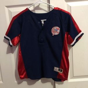 Kids Yankees jersey top size 8-10